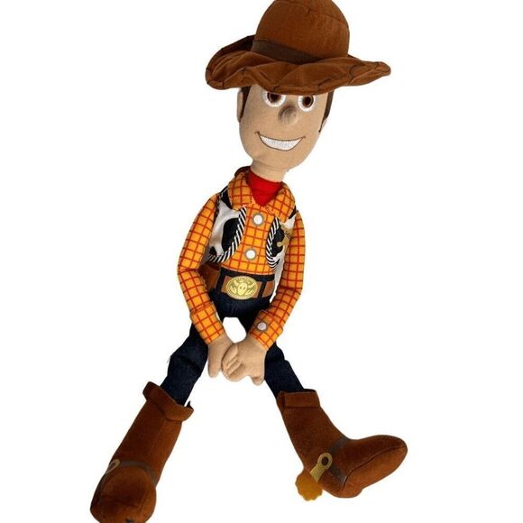 Disney Toy Story sheriff woody cowboy large plush 20” - Picture 1 of 5